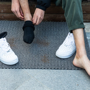 2-Pack Indoor Entrance Doormat(Grey,31.5" x 23.6")