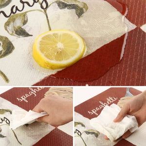 Chef Pattern Waterproof Non-skid Memory Foam Kitchen Mat