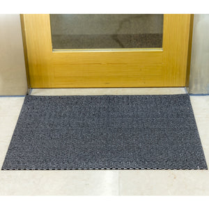 2-Pack Indoor Entrance Doormat(Grey,31.5" x 23.6")