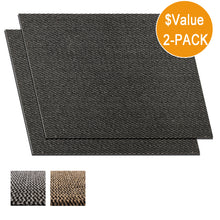 Load image into Gallery viewer, 2-Pack Indoor Entrance Doormat(Grey,31.5&quot; x 23.6&quot;)