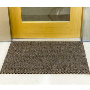 2-Pack Indoor Entrance Doormat(Brown,31.5" x 23.6")