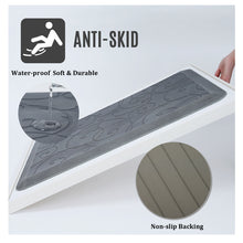 Load image into Gallery viewer, Scroll Anti Fatigue Kitchen Mat (Grey,W20x L30x H3/4&quot;)