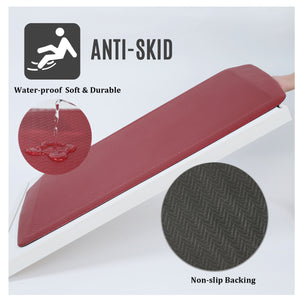 3D Anti Fatigue Kitchen Mat (Red,W22x L34x H1.5")