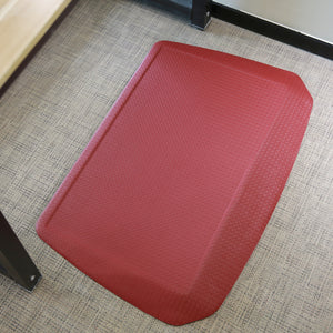 3D Anti Fatigue Kitchen Mat (Red,W22x L34x H1.5")