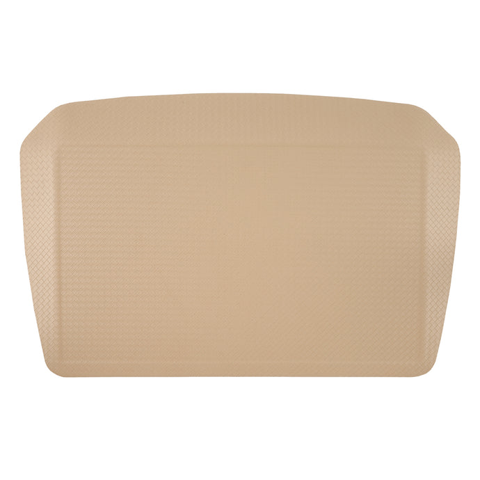 3D Anti Fatigue Kitchen Mat (Beige,W22x L34x H1.5